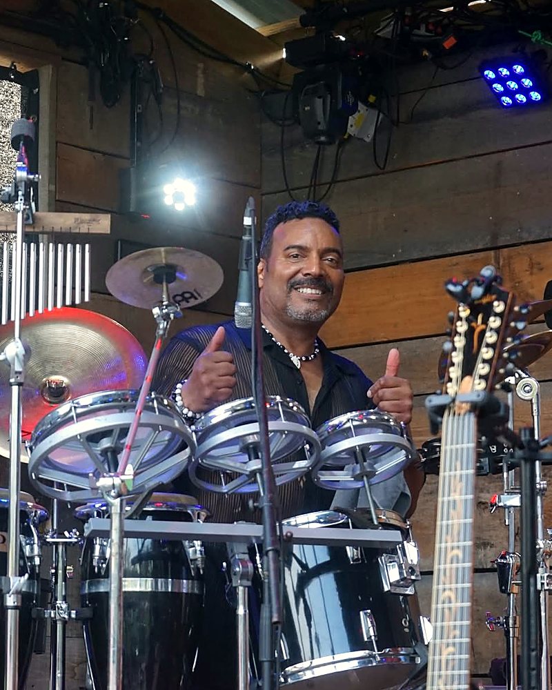 Peter Mitchell — drums and percussion, One Hot Mess